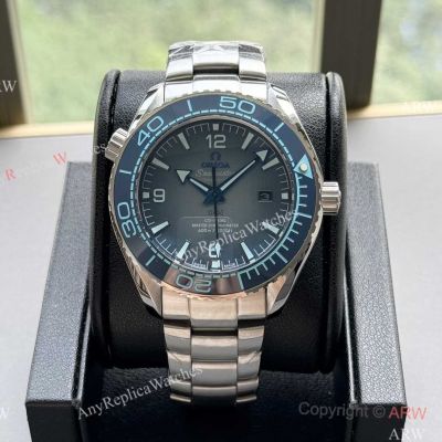 Replica Omega Planet Ocean 600M Summer Blue Stainless Steel Automatic